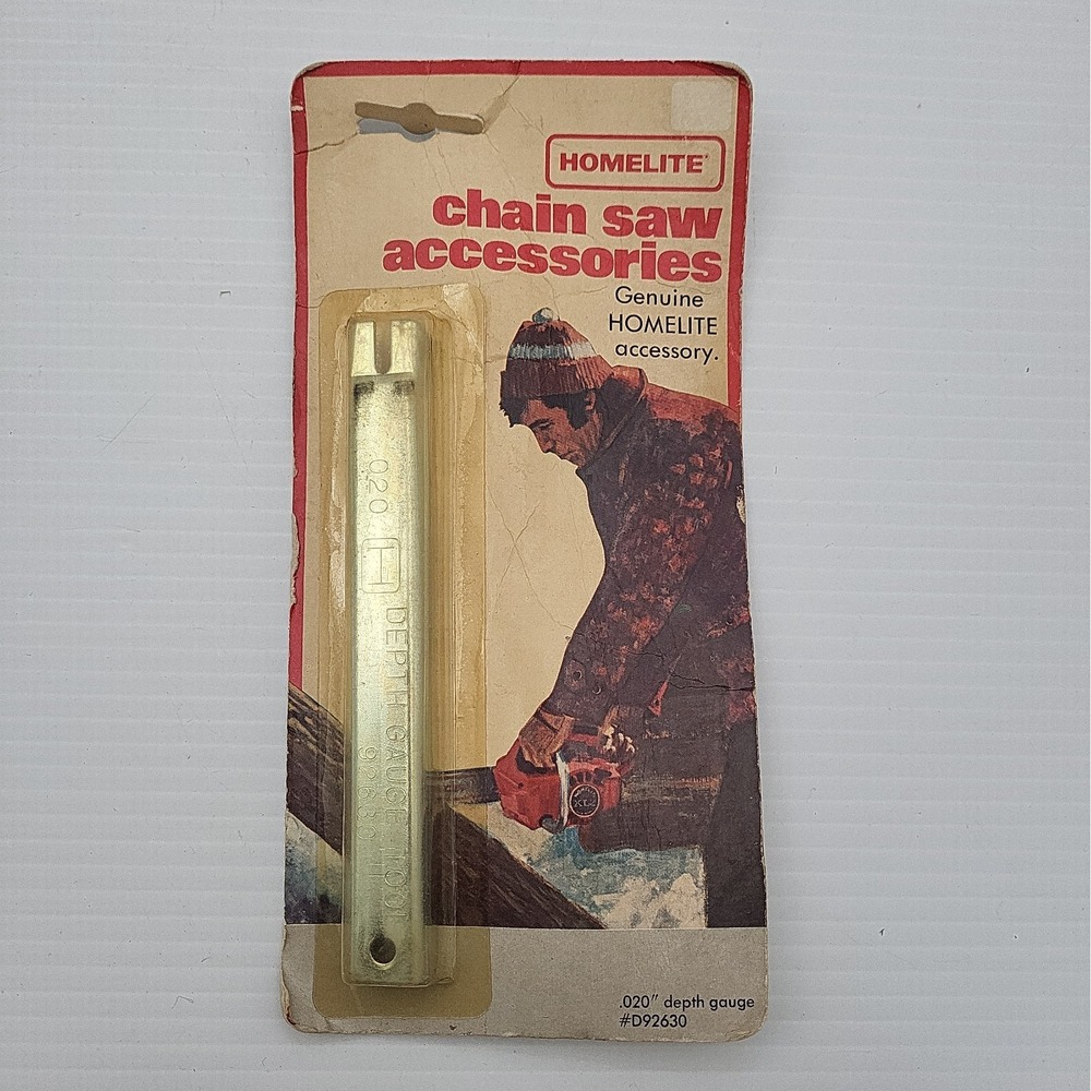 Homelite Chain Saw Depth Gauge #D92630 Vintage OEM New Old Stock